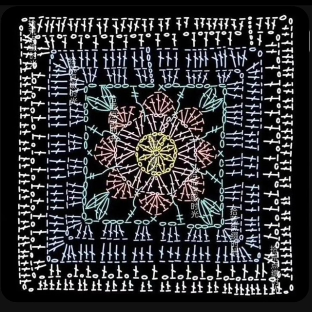 Crochet Square Pattern