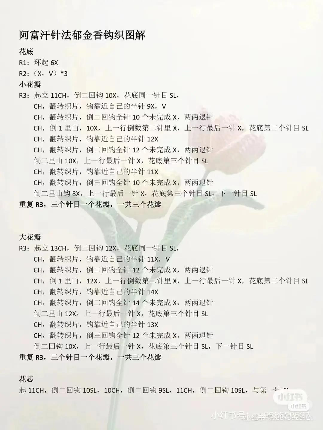 Crochet Tulip Bouquet: A Colorful DIY Decoration Project