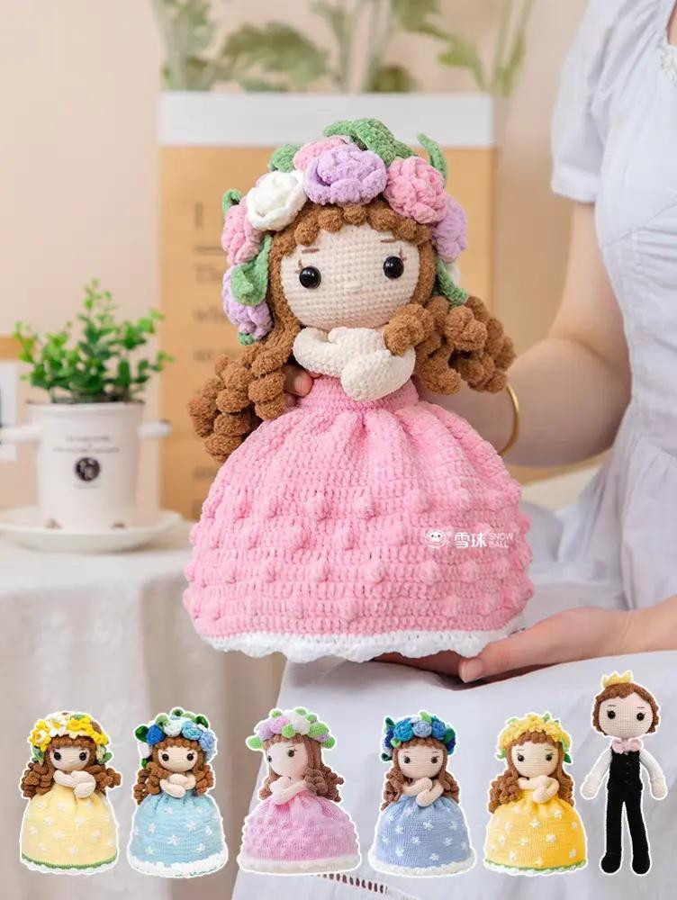 Crochet Wedding Couple: Amigurumi Bride and Groom Pattern