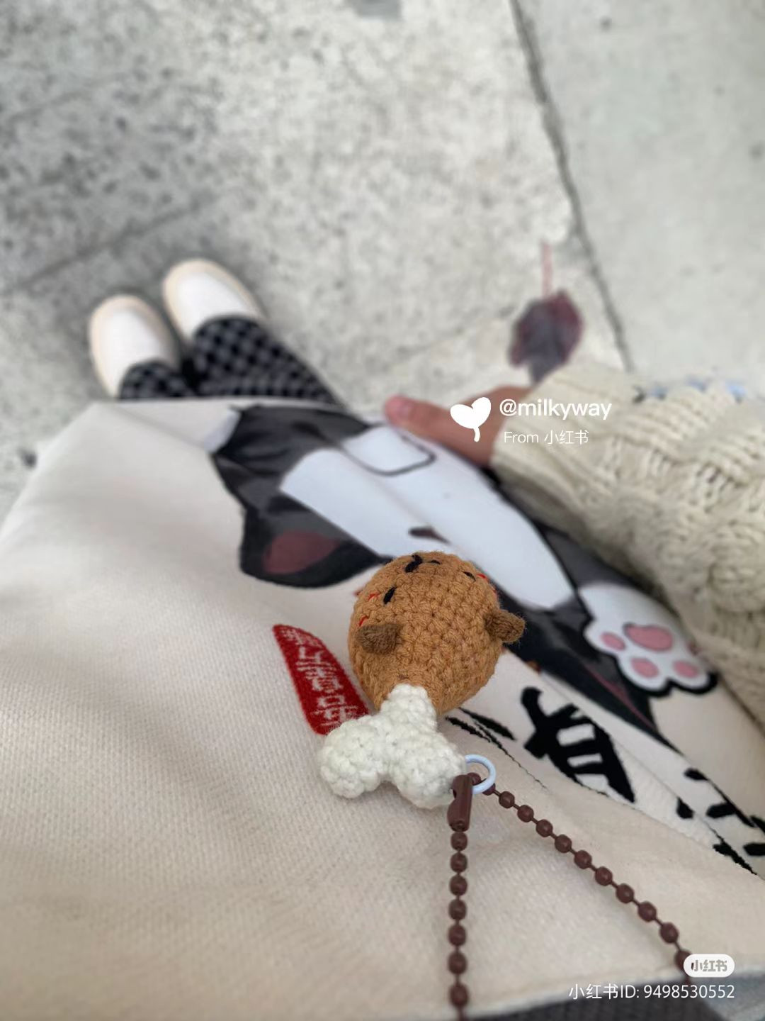 Cute Amigurumi Cat Keychain Crochet Pattern for Beginners