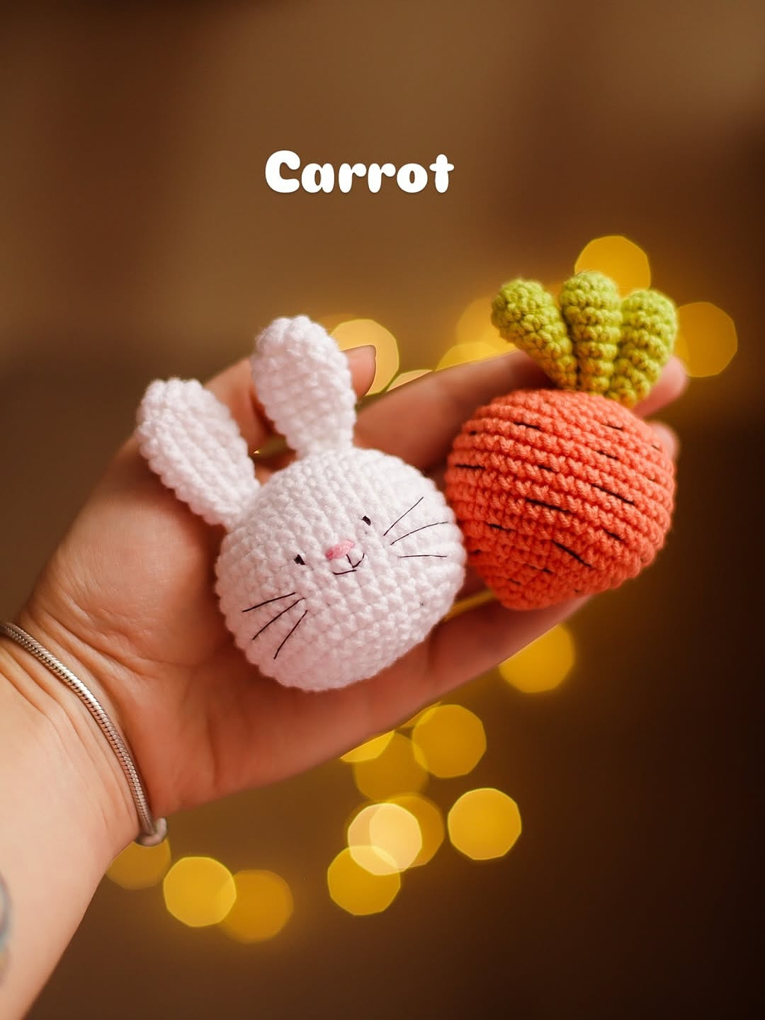 Cute Amigurumi Crochet Patterns: Chick, Carrot, Flower, and More