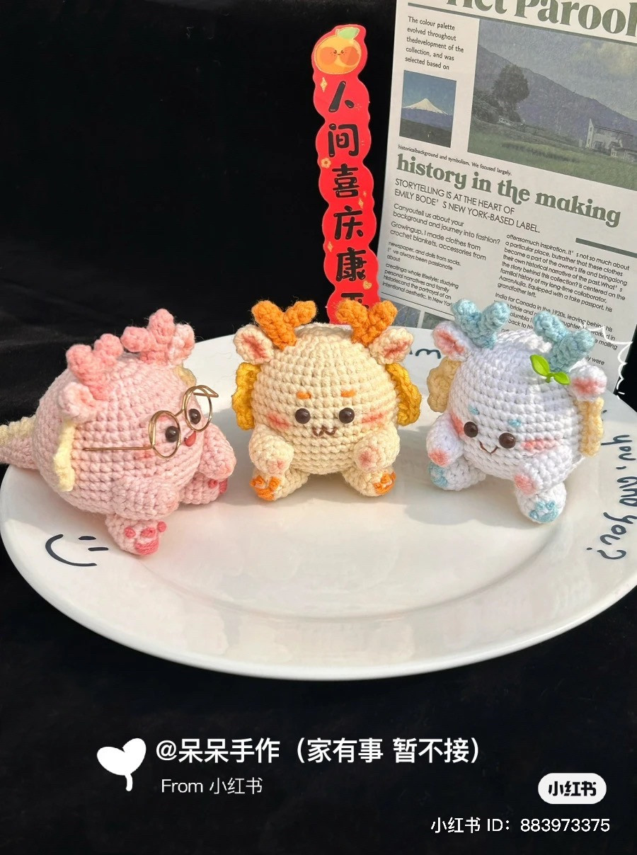 Cute Amigurumi Dinosaurs Crochet Pattern for Beginners