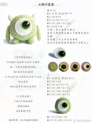 Cute Amigurumi Monster Pattern for Beginners