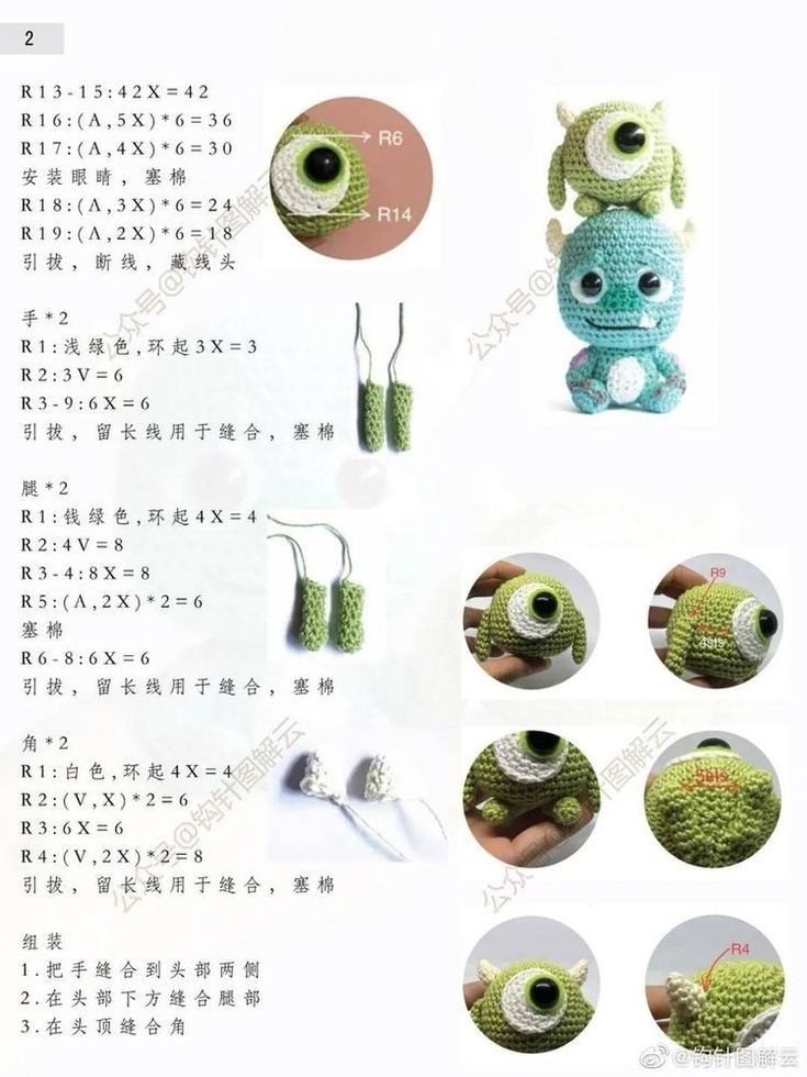 Cute Amigurumi Monster Pattern for Beginners
