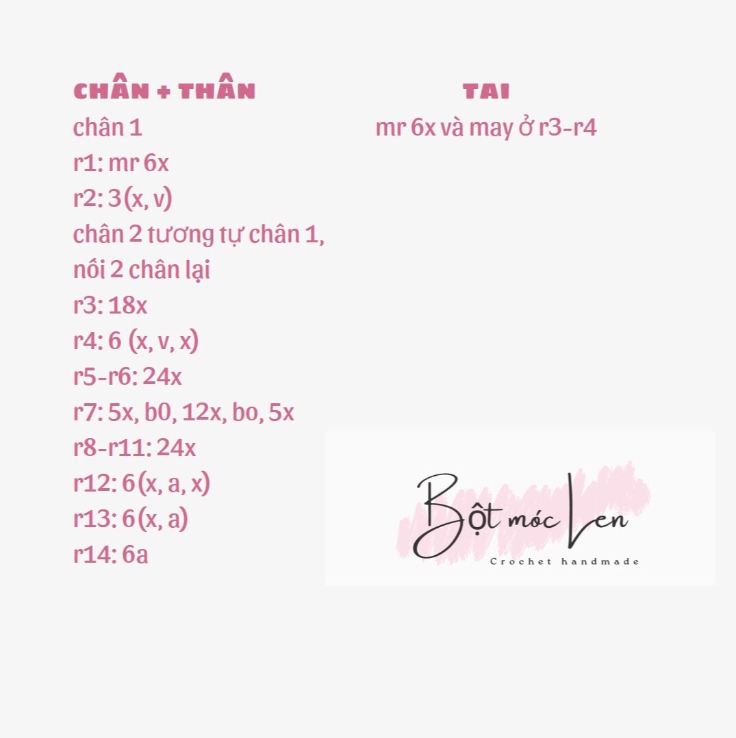 Cute Bear Crochet Pattern for Beginners