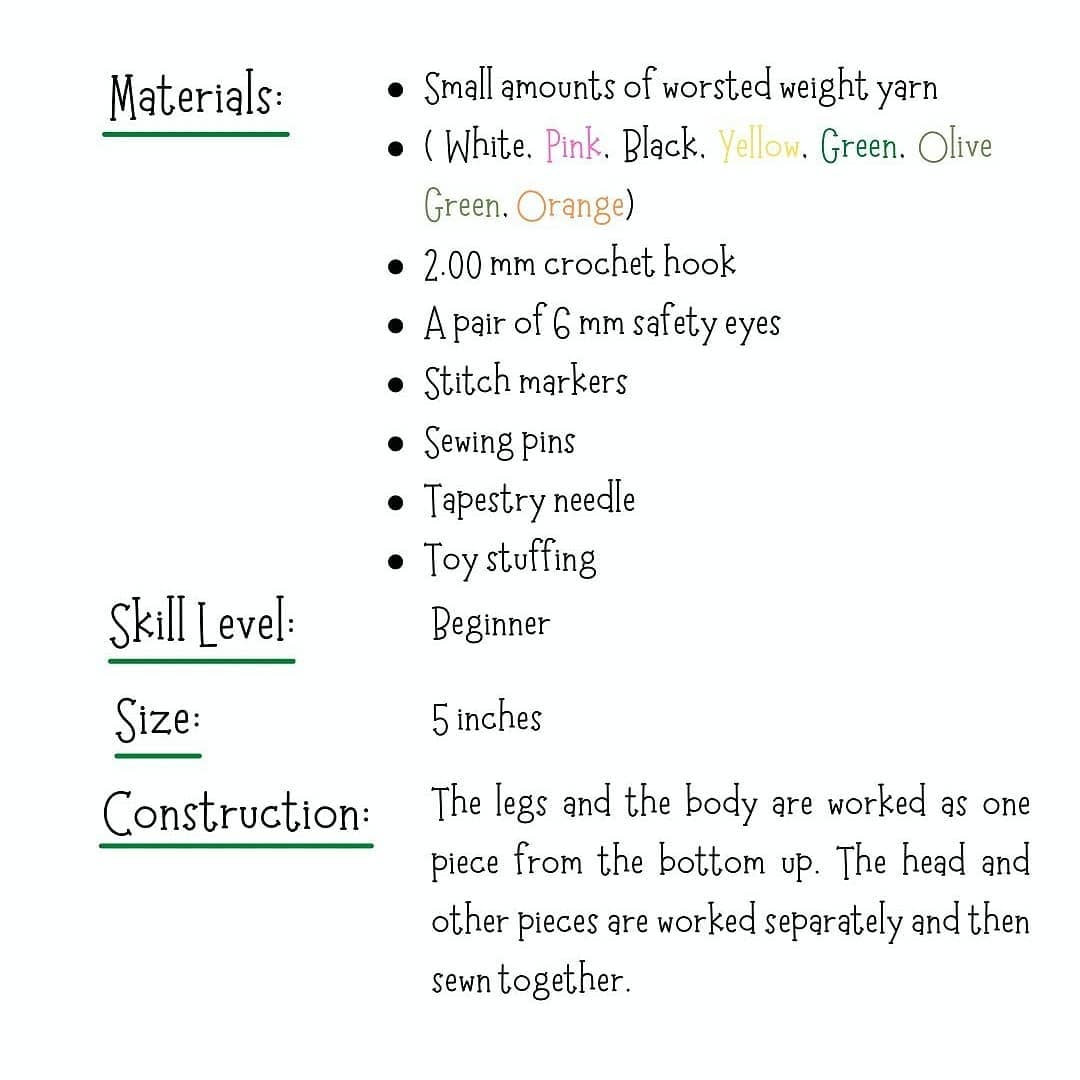 Cute Captain Fluff Amigurumi Crochet Pattern for Beginners