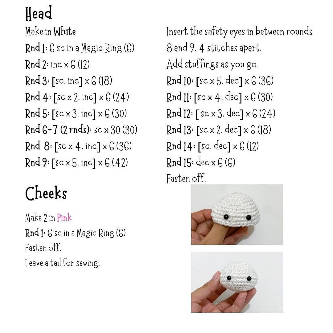 Cute Captain Fluff Amigurumi Crochet Pattern for Beginners