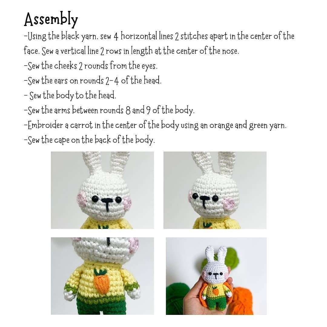 Cute Captain Fluff Amigurumi Crochet Pattern for Beginners