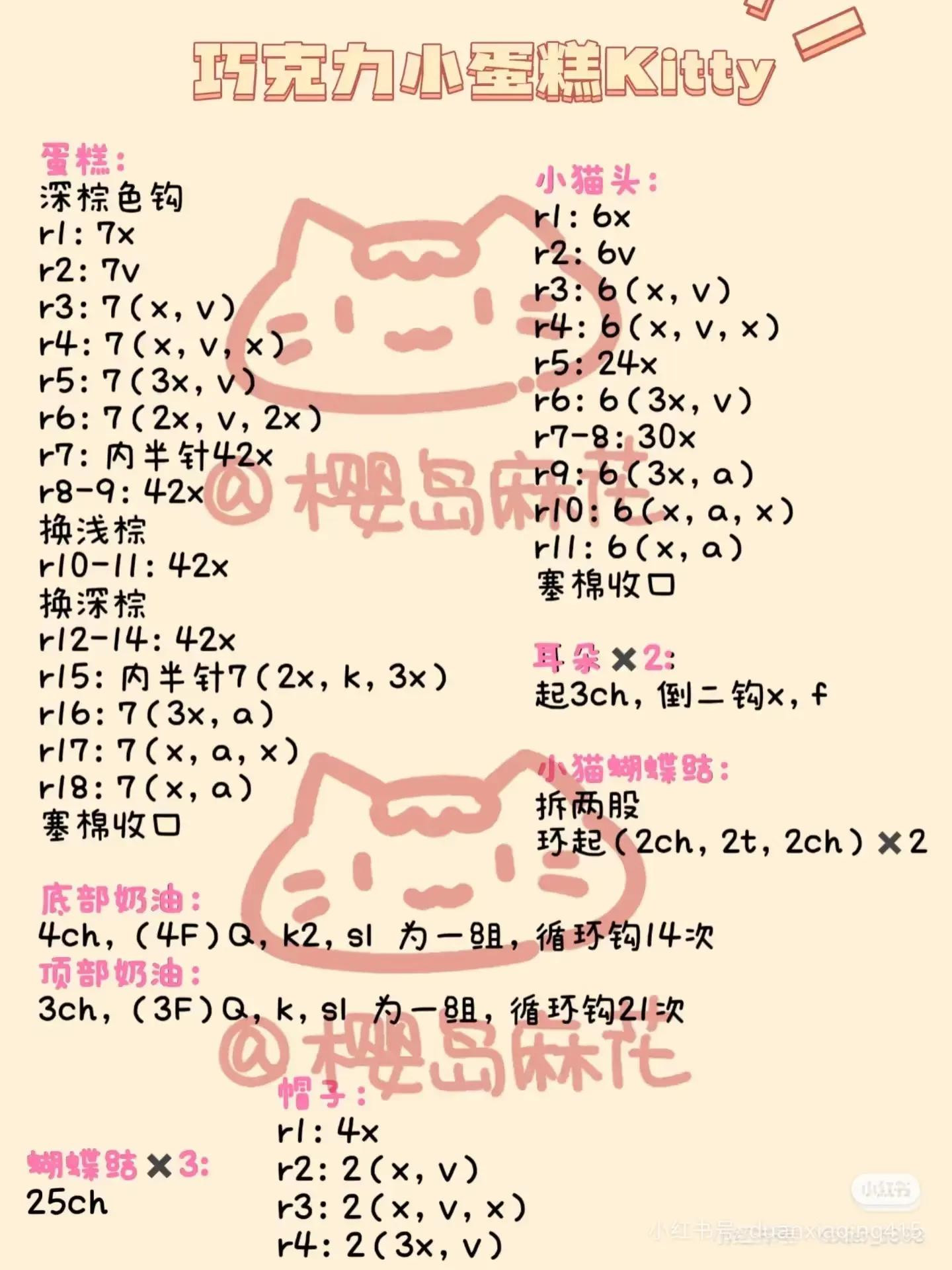 Cute Crochet Birthday Cakes for Little Ones