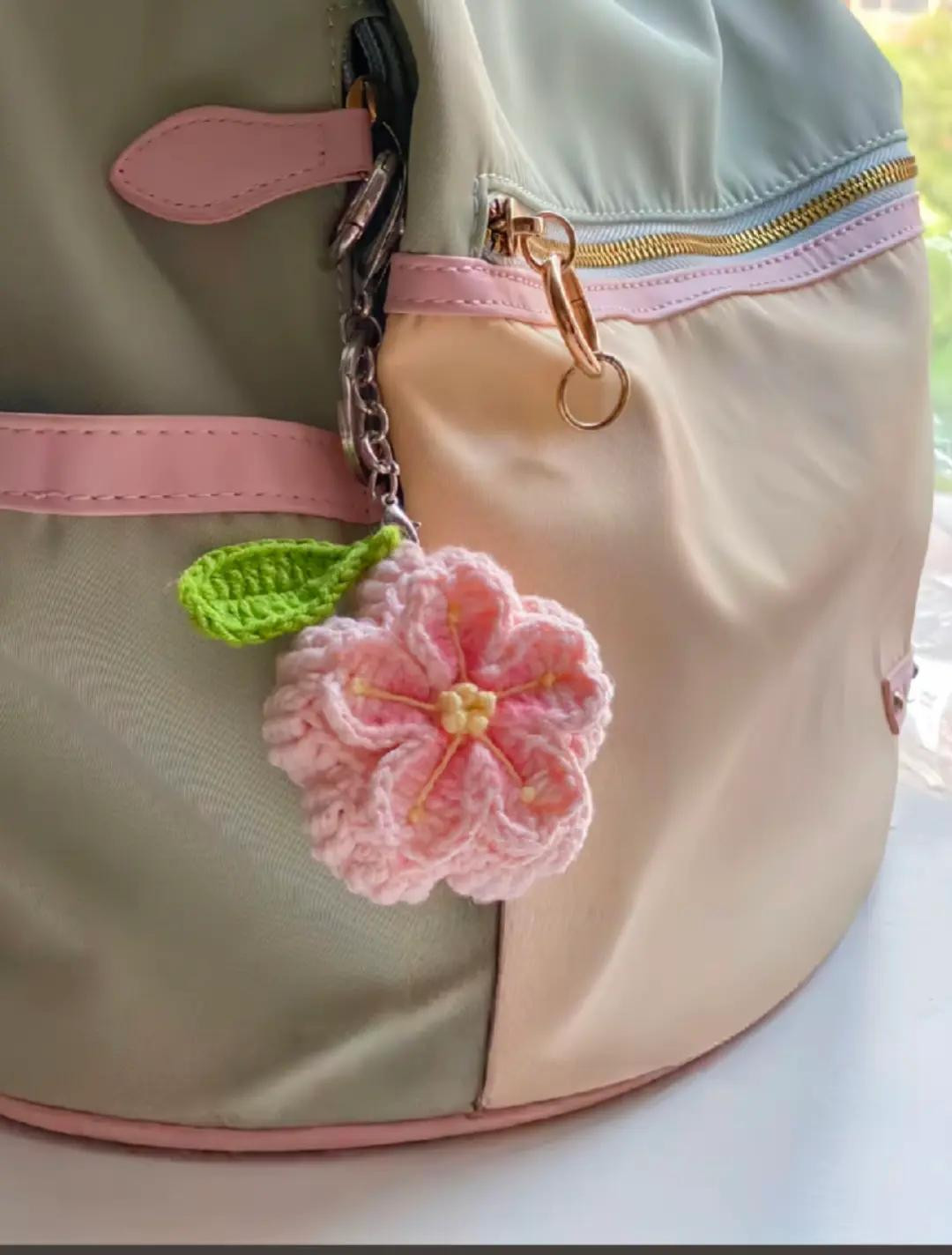 Cute Crochet Bunny and Flower Hanging Decoration Pattern