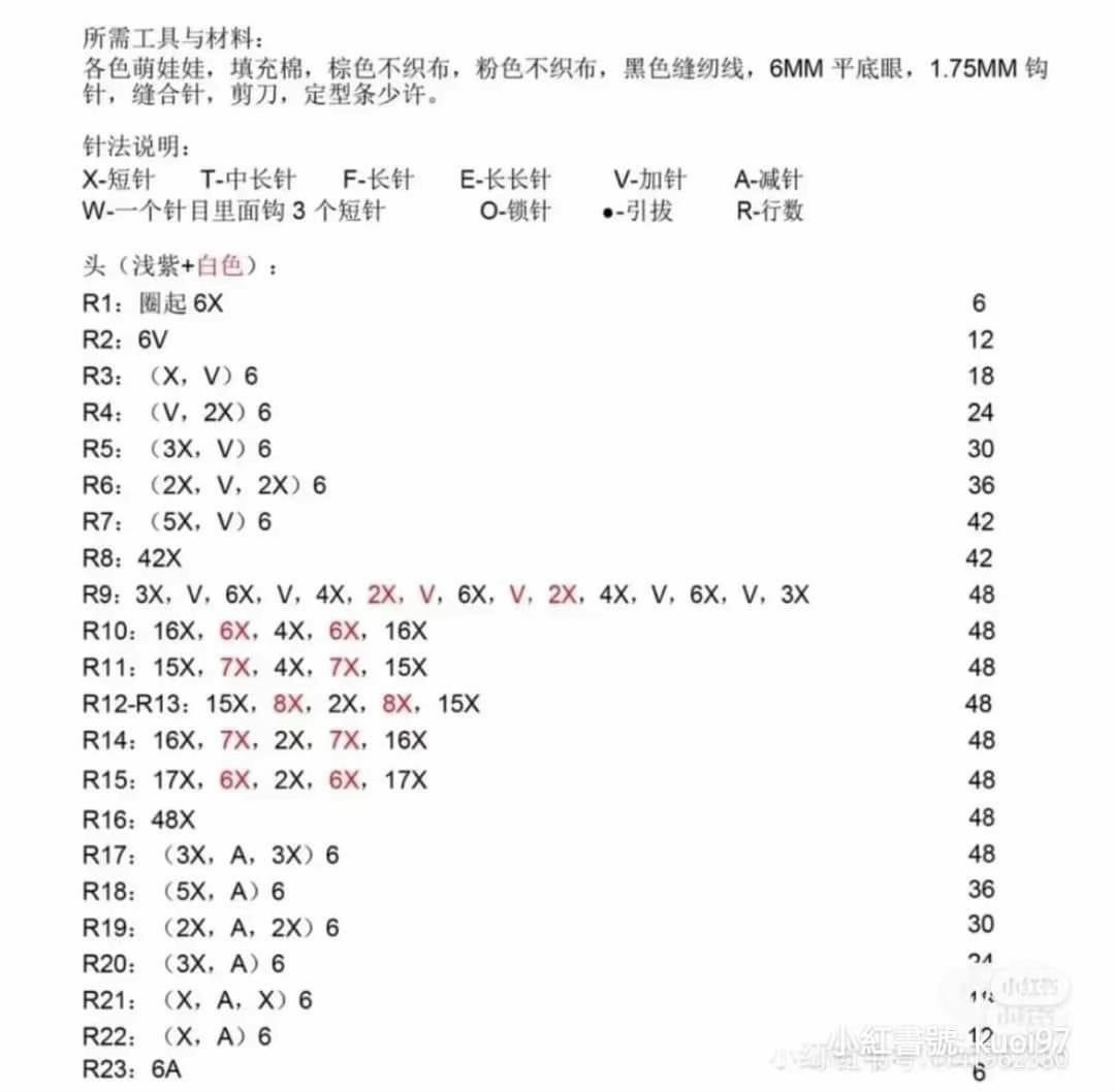 Cute Crochet Bunny Pattern with Flower Headband