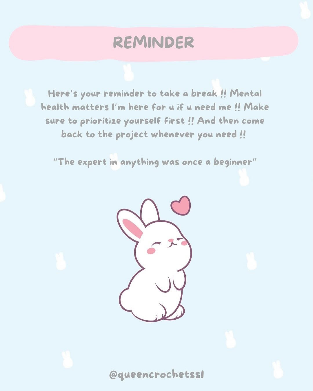 Cute Crochet Bunny with Floaty Free Pattern Download