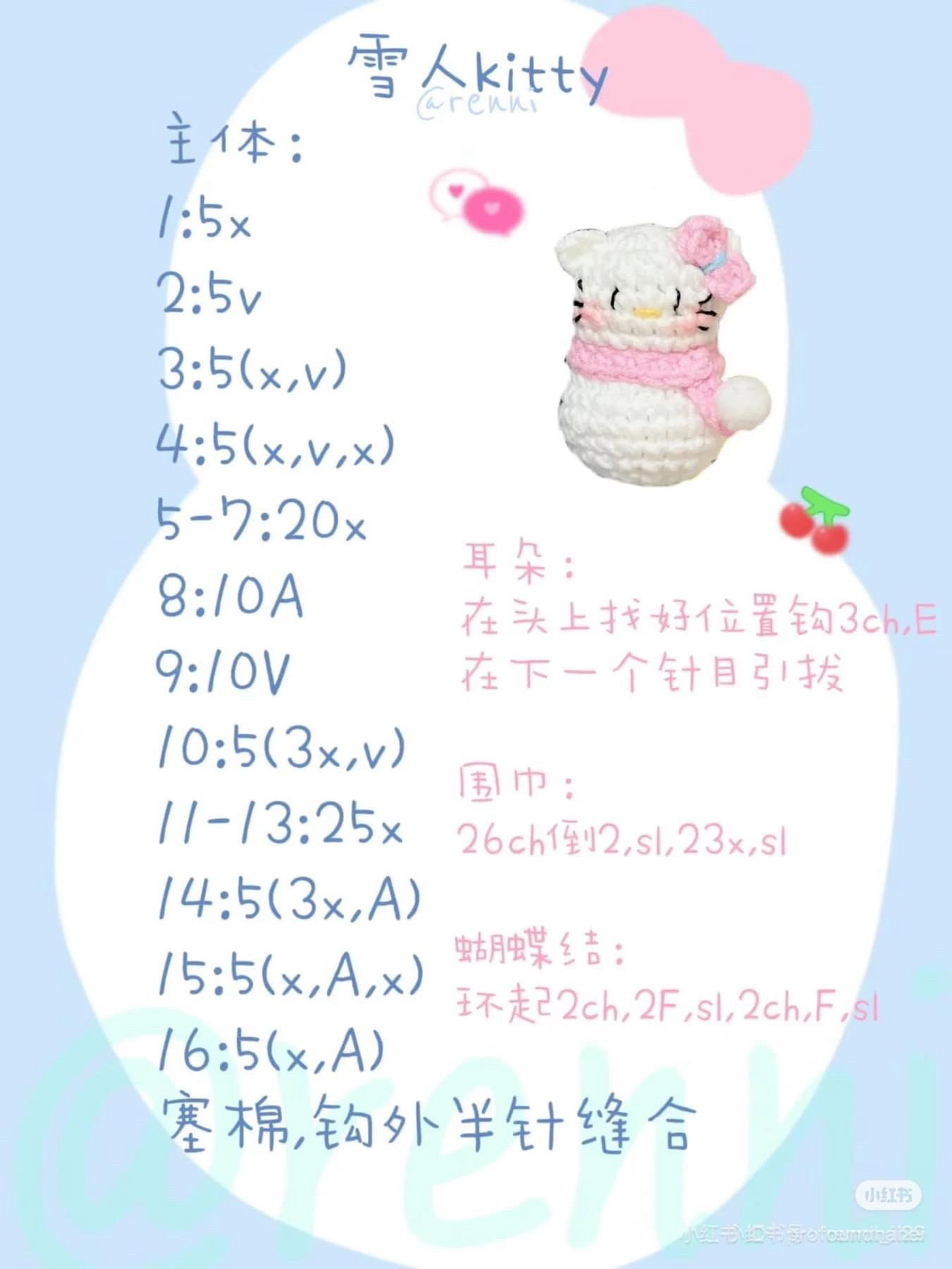 Cute Crochet Cat Face Wrapped in Green Yarn Ball