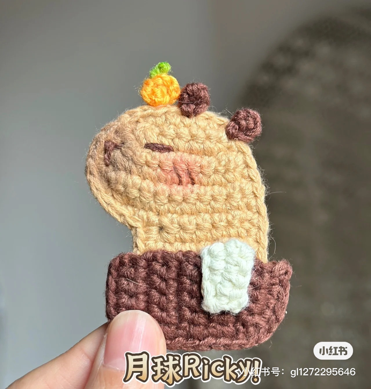 Cute Crochet Chipmunk with Acorn Hat Design