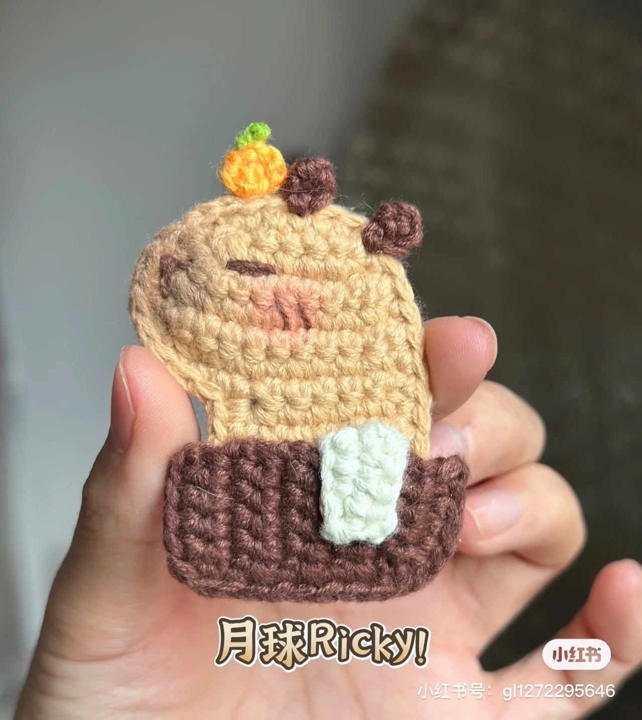 Cute Crochet Chipmunk with Acorn Hat Design
