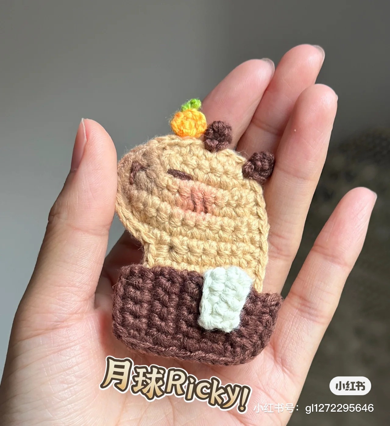 Cute Crochet Chipmunk with Acorn Hat Design