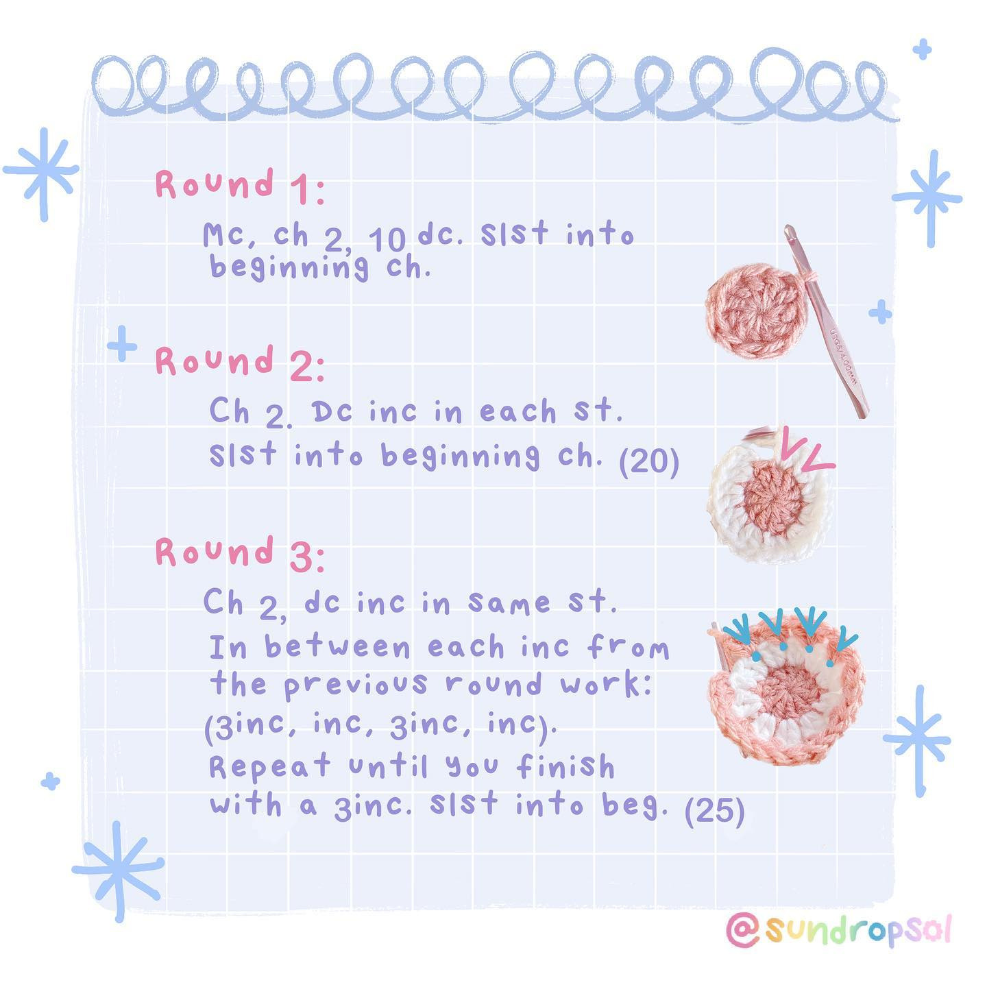 Cute Crochet Christmas Ornaments Pattern for Holiday Crafting