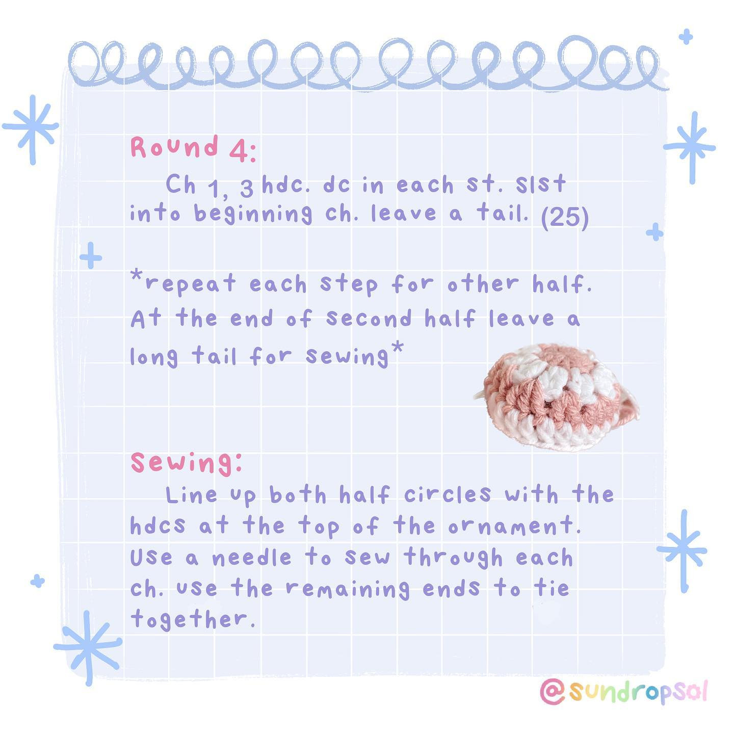 Cute Crochet Christmas Ornaments Pattern for Holiday Crafting