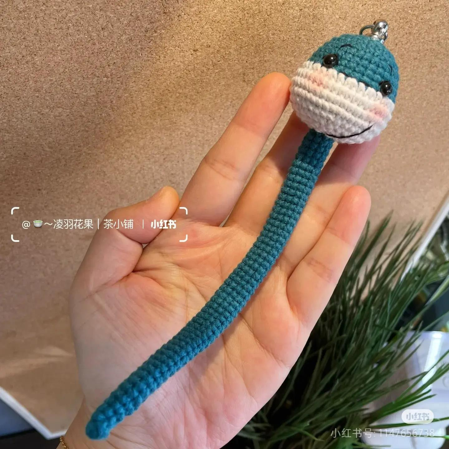 Cute Crochet Dinosaur Keychain Tutorial for Beginners