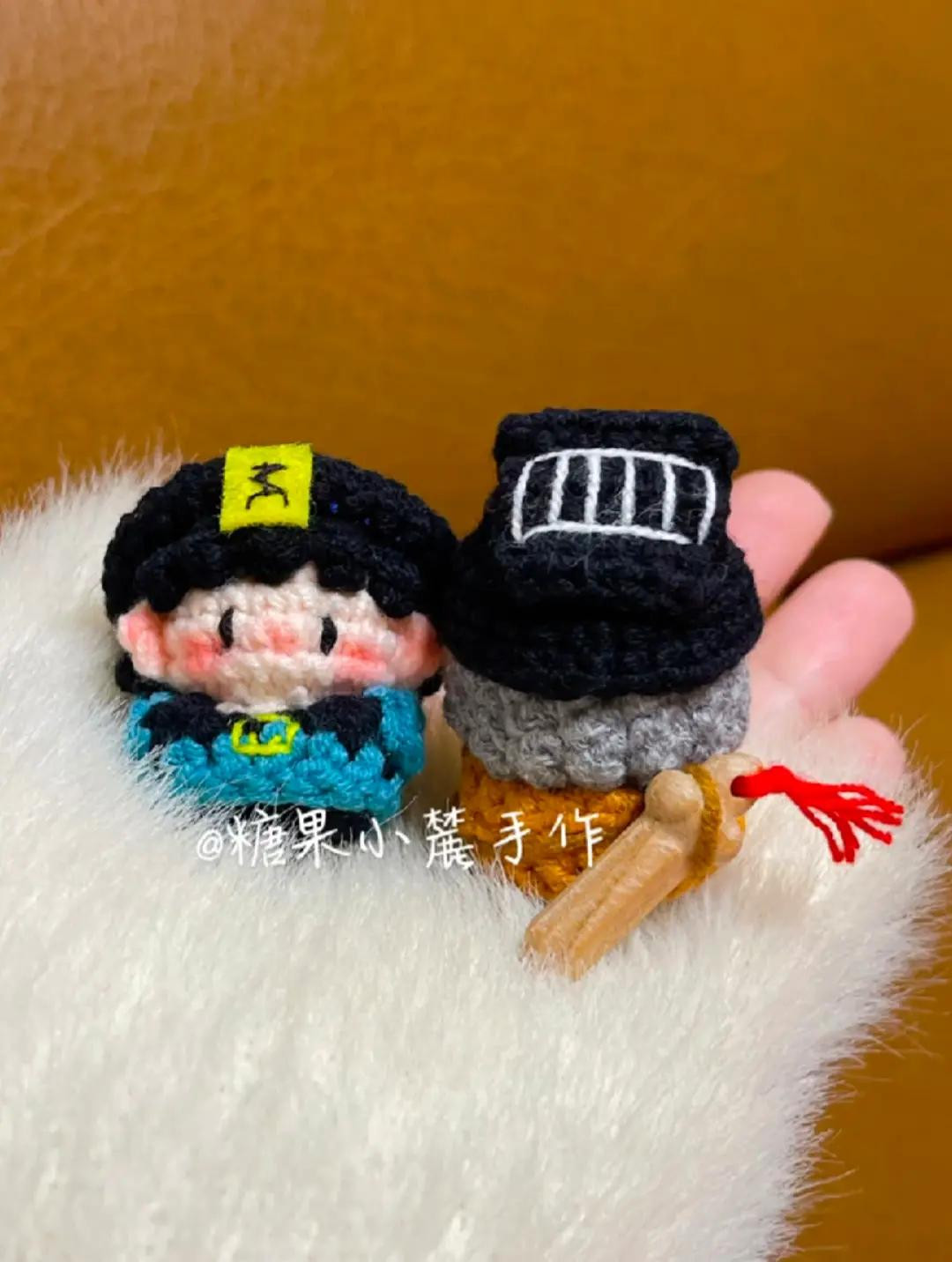 Cute Crochet Dolls Inspired by Traditional Chinese Figures