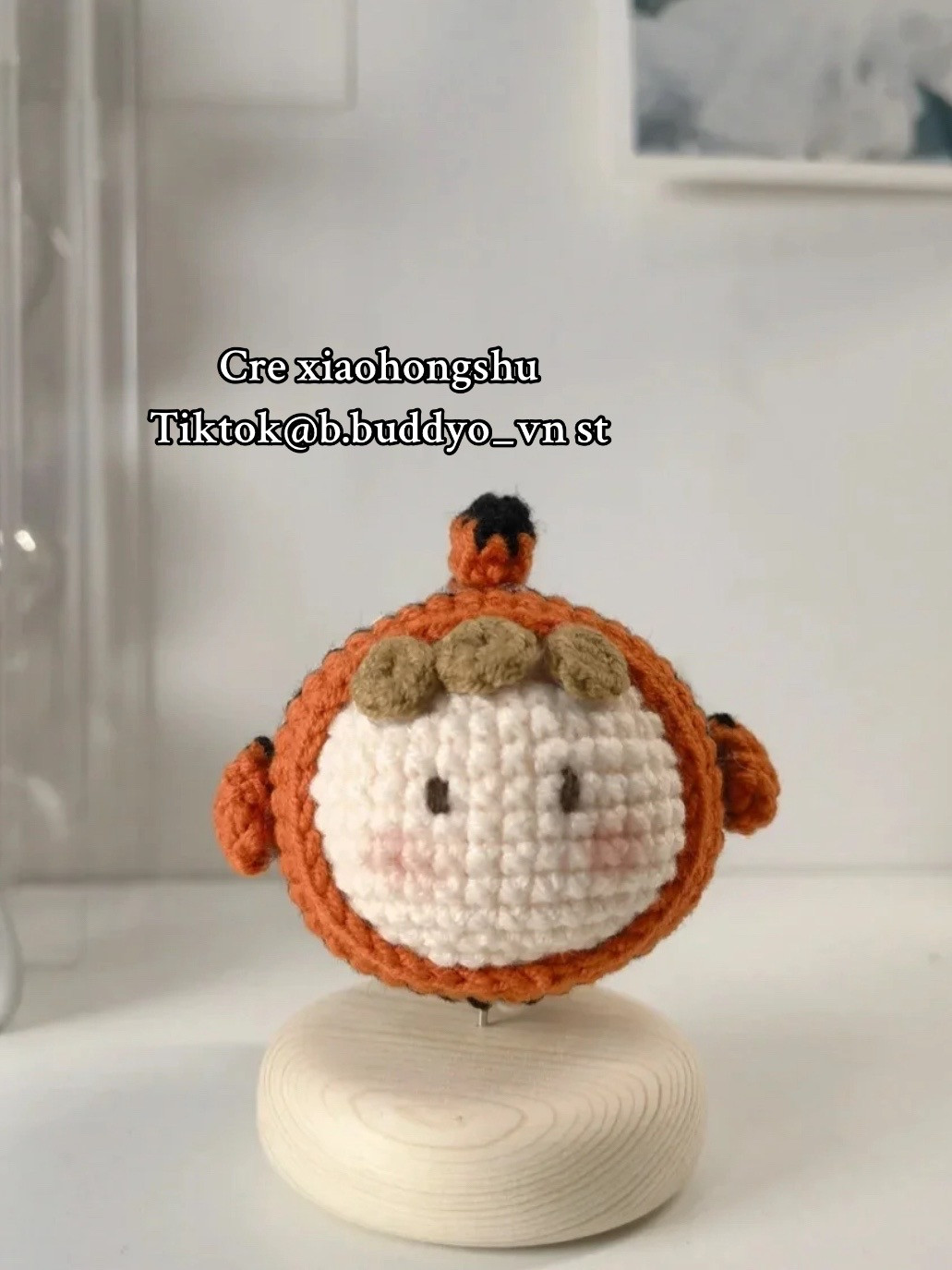 Cute Crochet Fish Keychain Pattern for Beginners