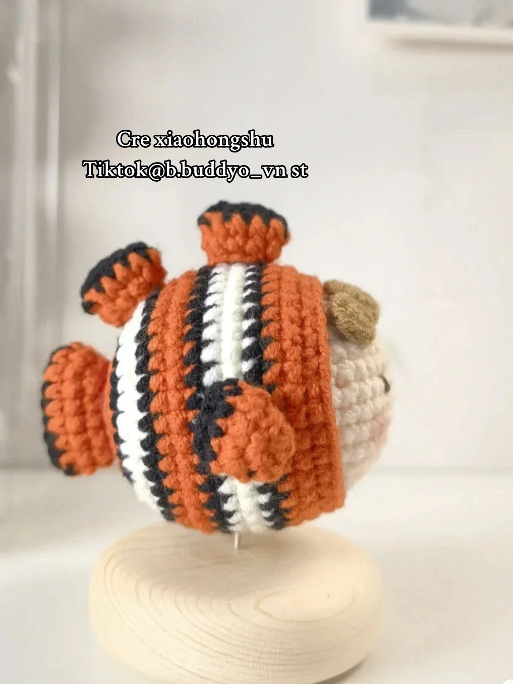 Cute Crochet Fish Keychain Pattern for Beginners