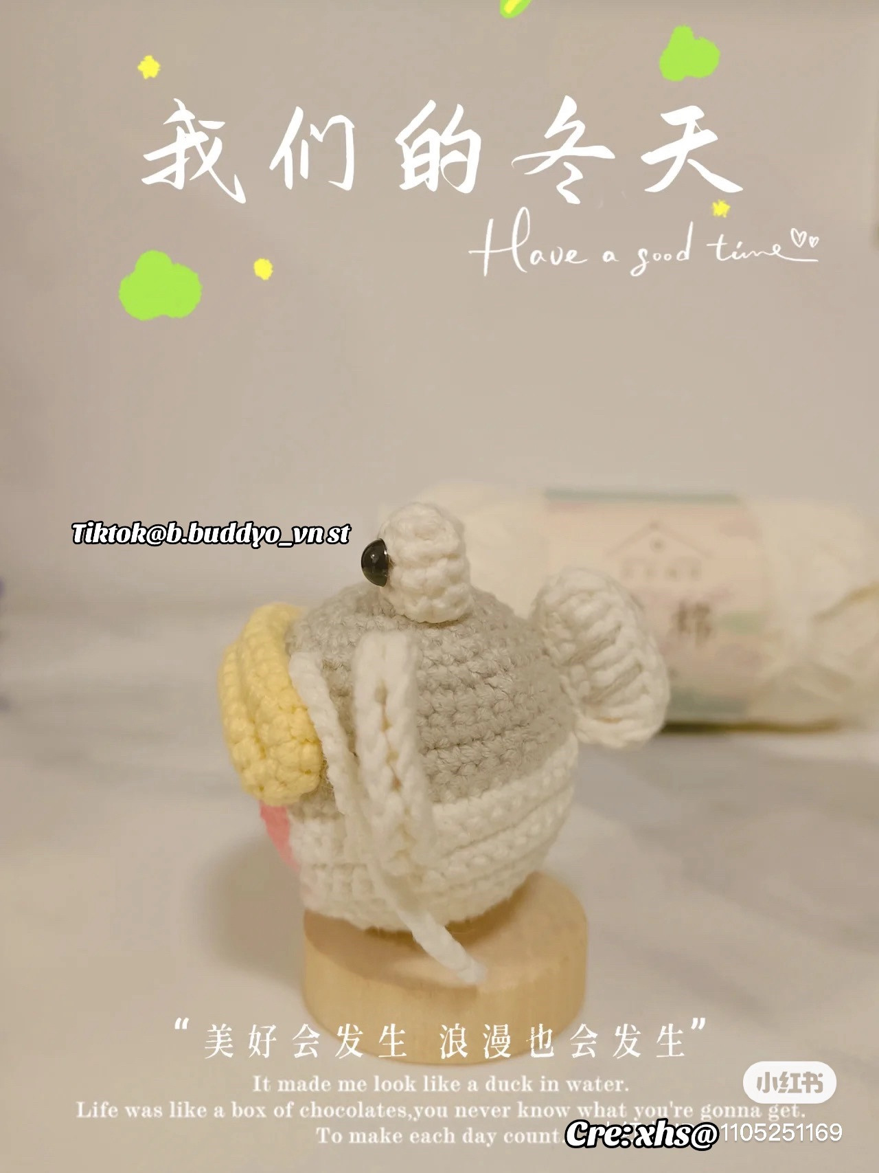 Cute Crochet Pattern for a Winter-Themed Frog Hat