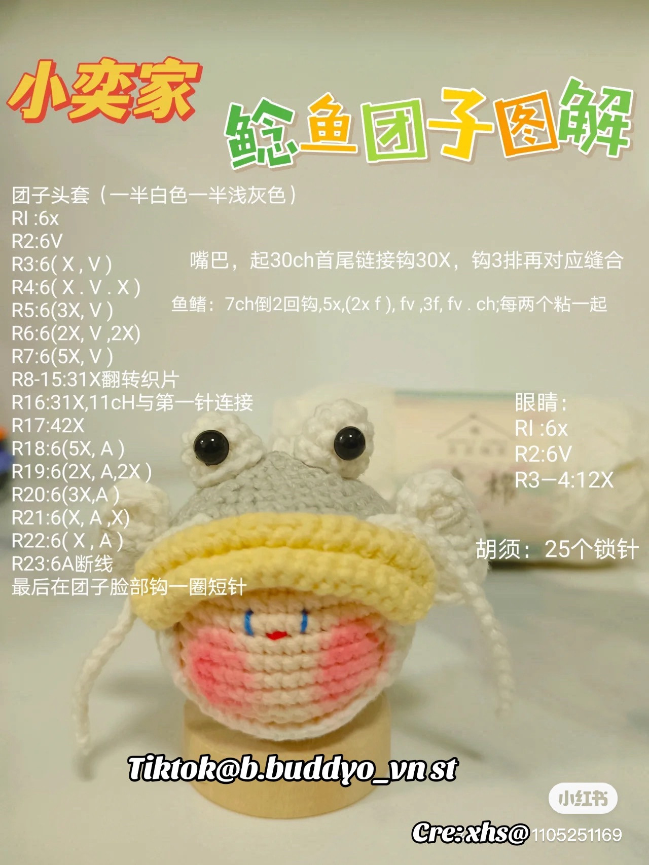 Cute Crochet Pattern for a Winter-Themed Frog Hat