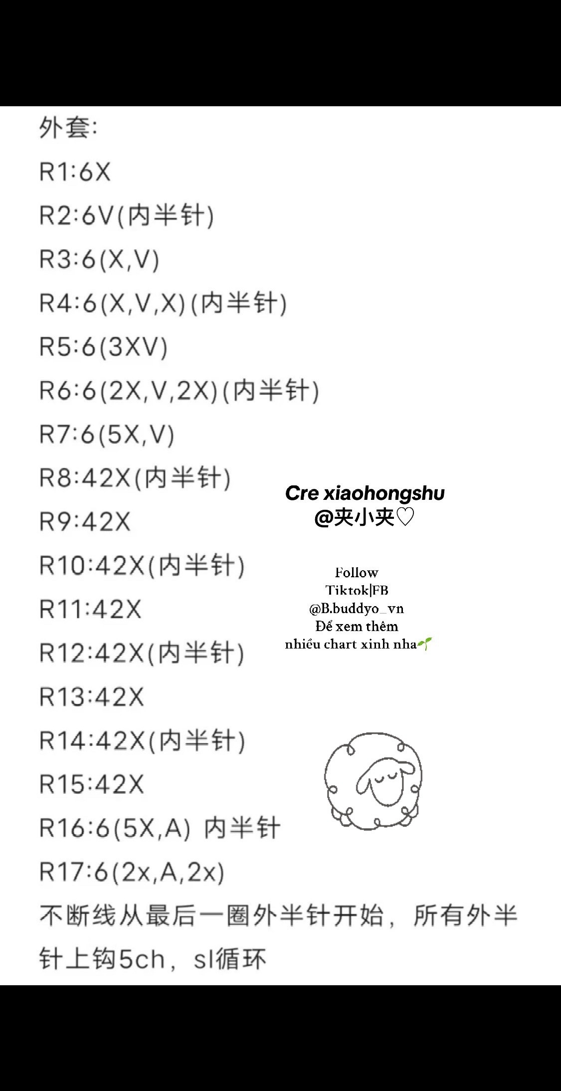 Cute Crochet Sheep Pattern with Green Mug Accessory