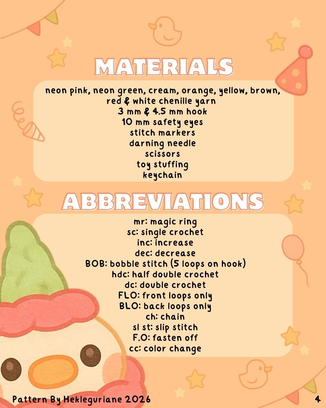 Cute Duck Keychain Crochet Patterns for Free Crafting Fun