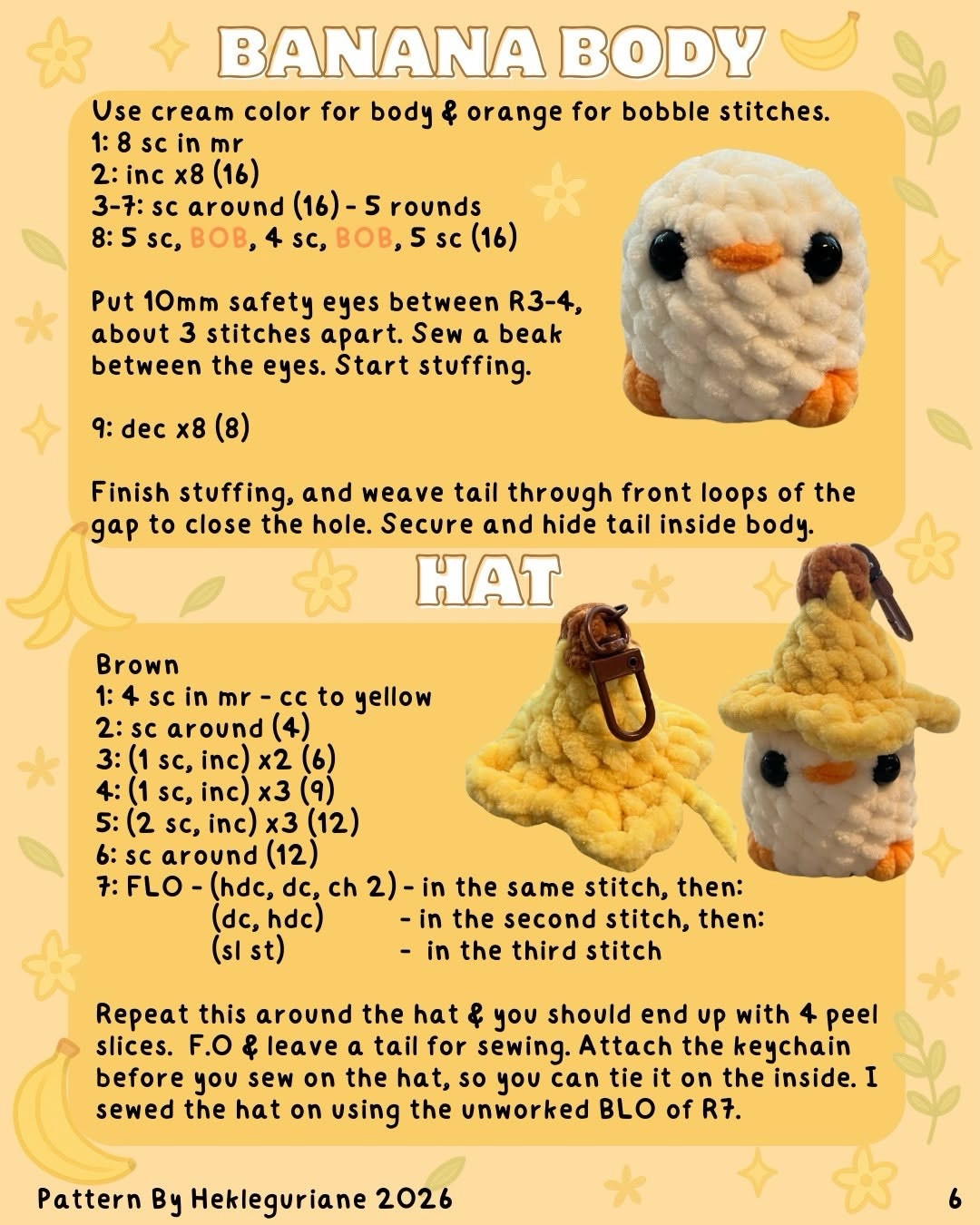 Cute Duck Keychain Crochet Patterns for Free Crafting Fun