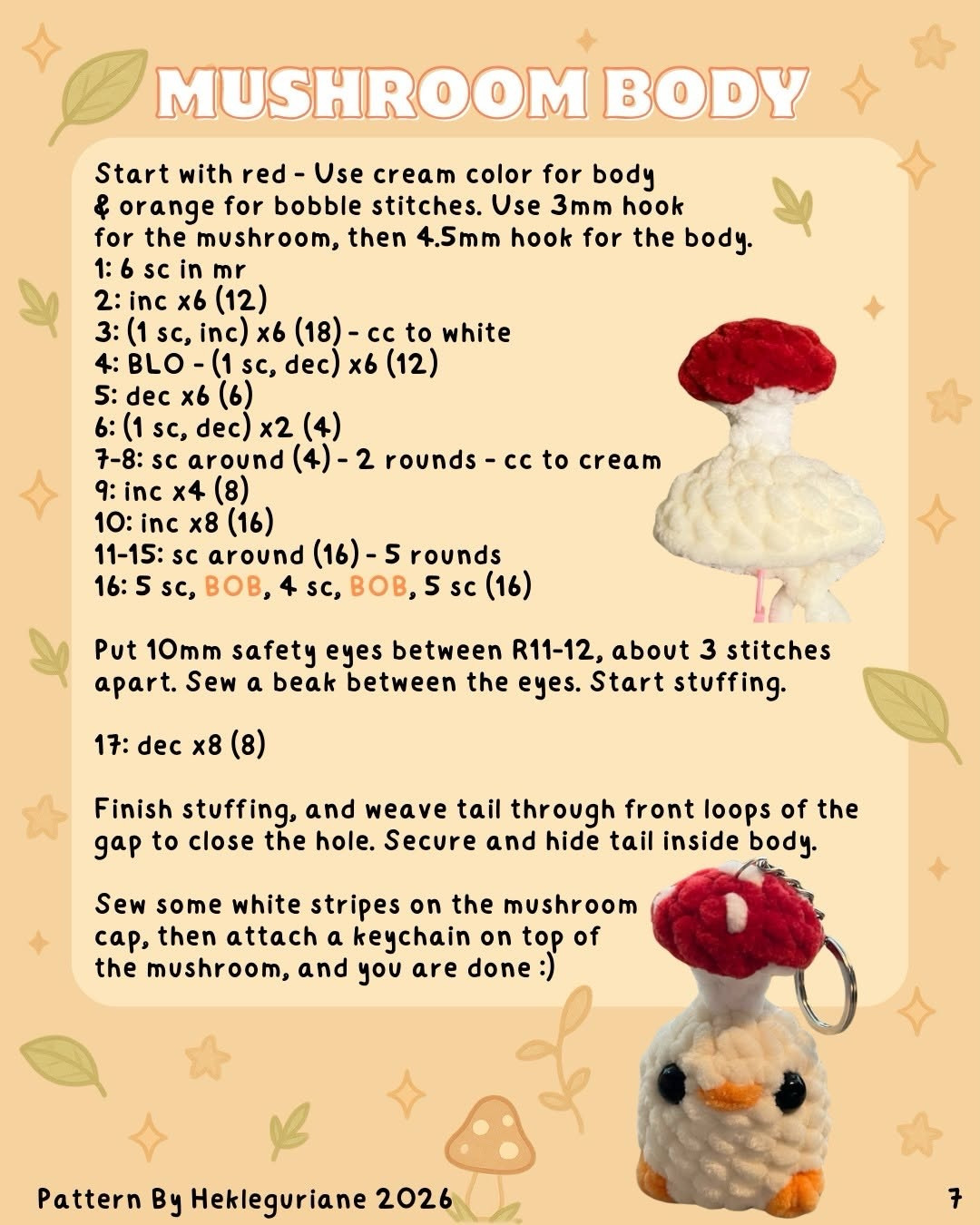 Cute Duck Keychain Crochet Patterns for Free Crafting Fun