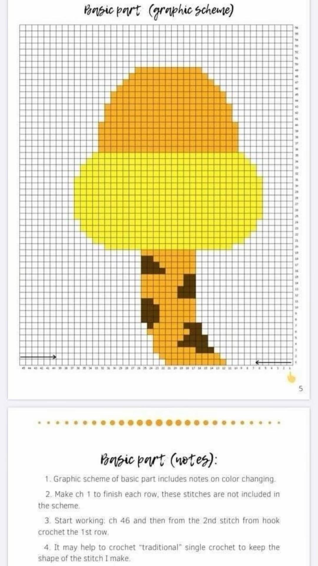 Cute Giraffe Crochet Pattern with Flowers and Tassels