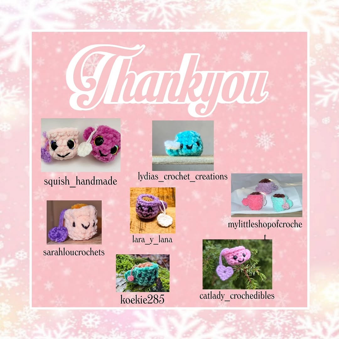 Cute Mini Mug Crochet Pattern - Free and Easy to Make