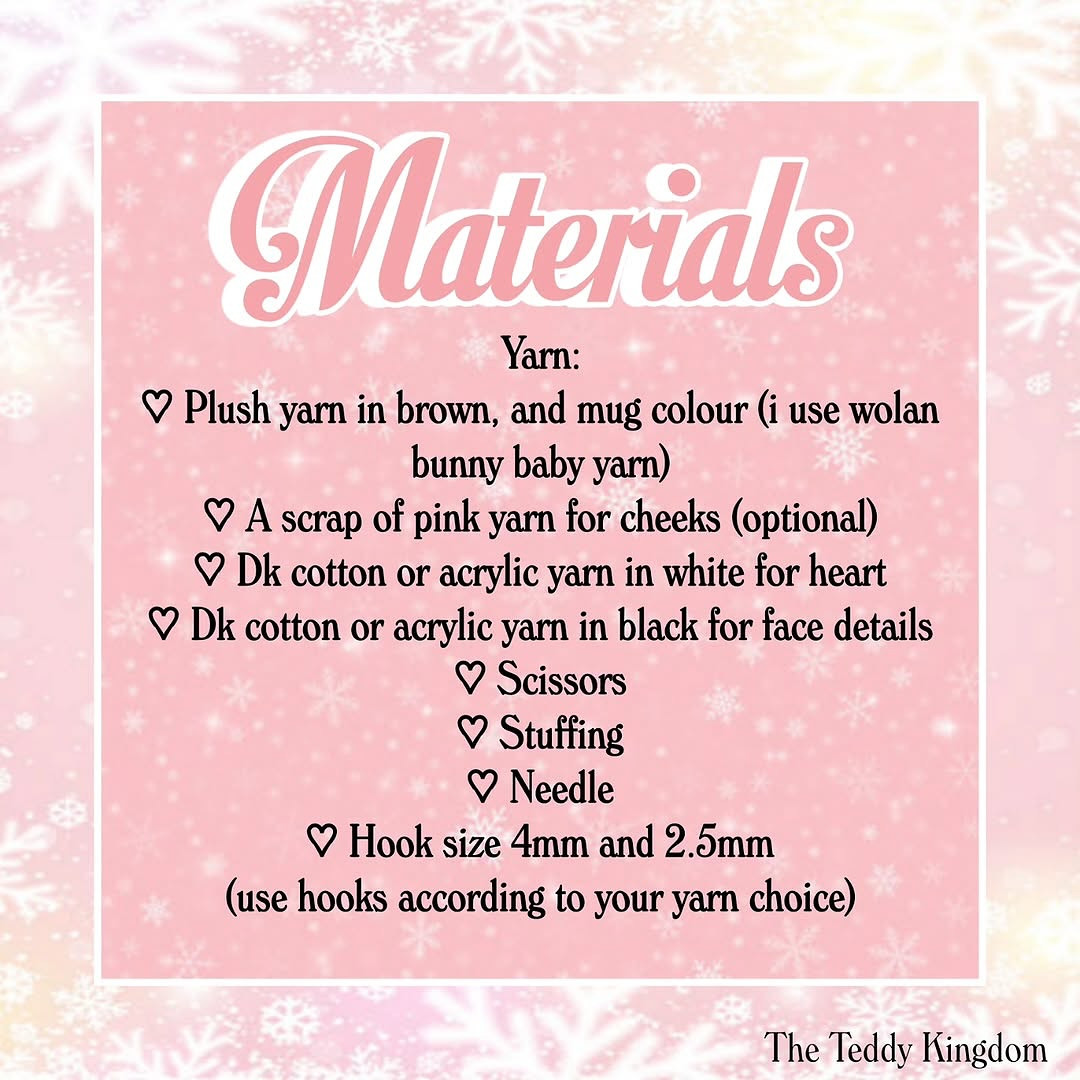 Cute Mini Mug Crochet Pattern - Free and Easy to Make