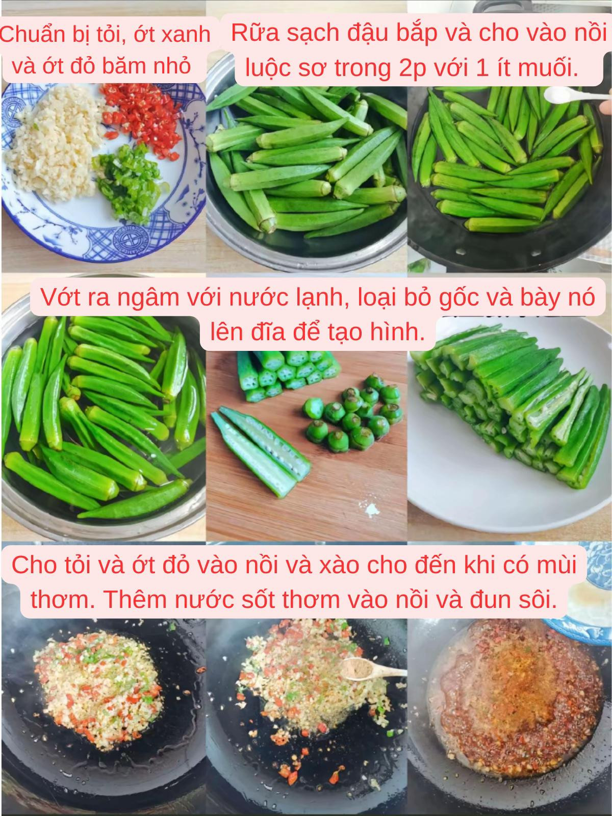 Đậu Bắp Xào Cay Hấp Dẫn