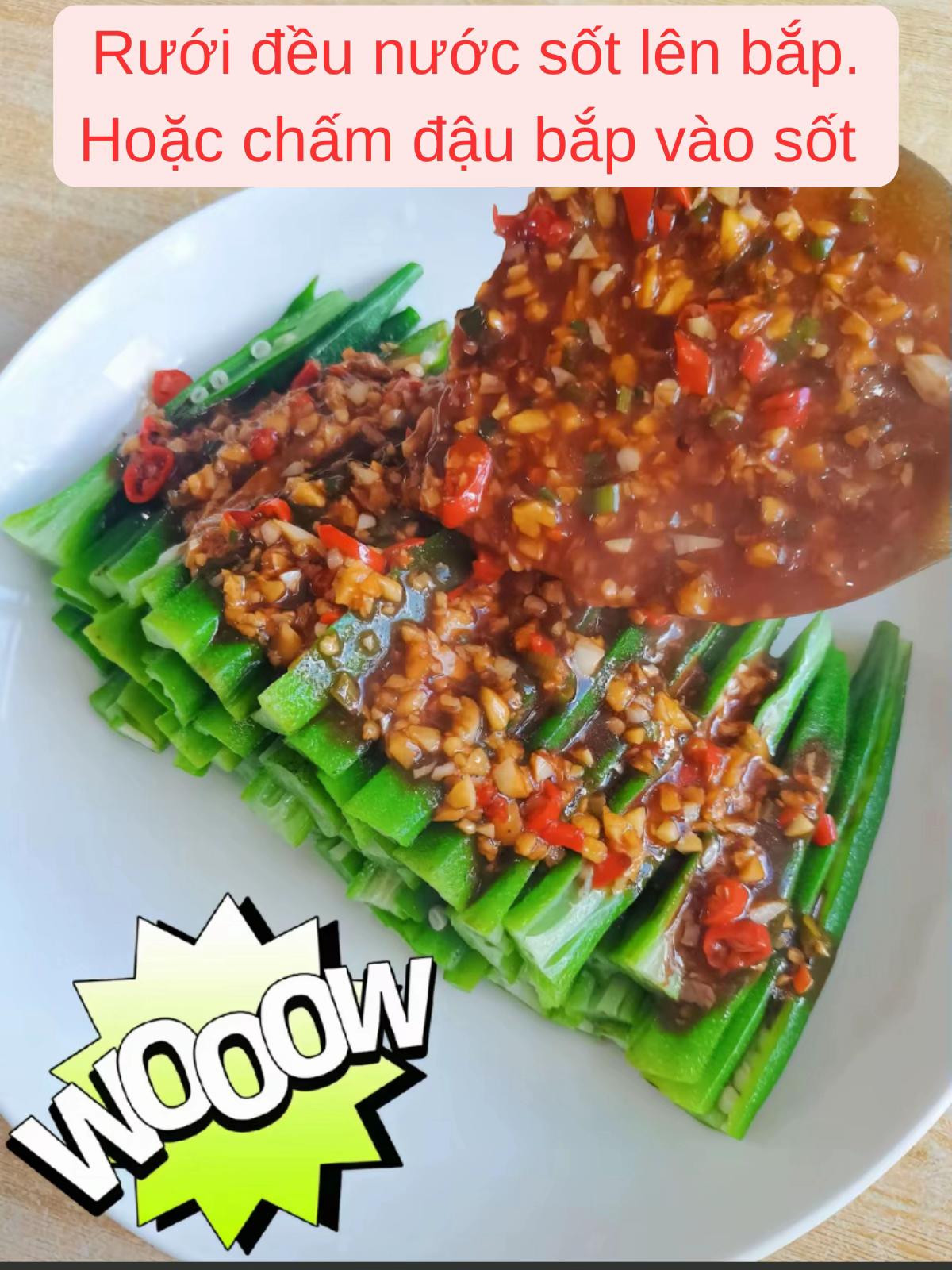 Đậu Bắp Xào Cay Hấp Dẫn