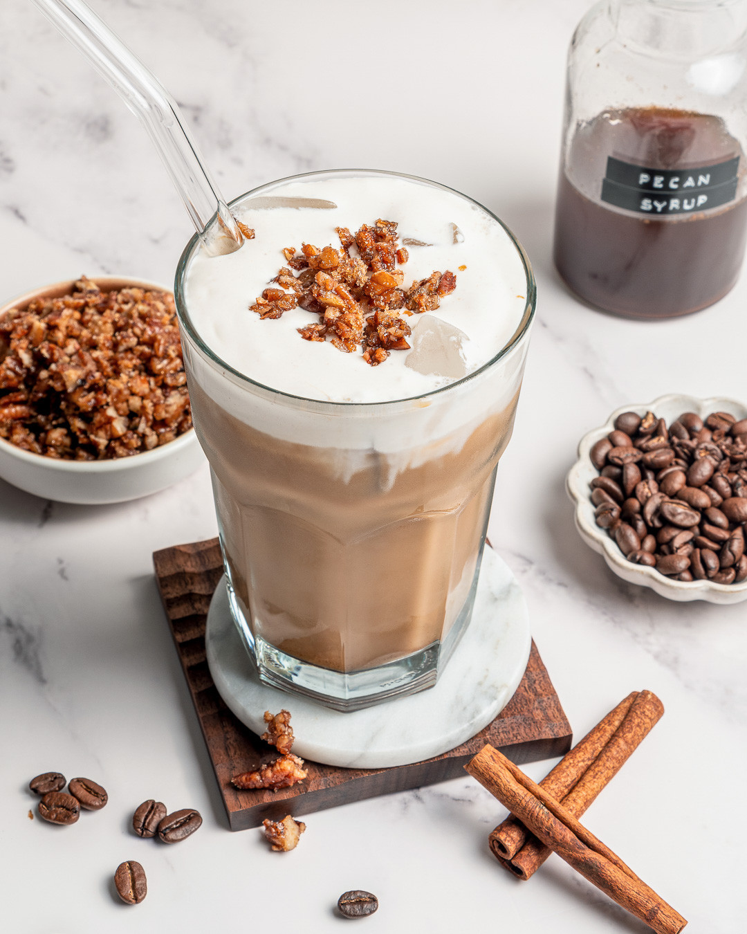 Delicious Homemade Pecan Crunch Oat Latte Recipe for Cozy Days