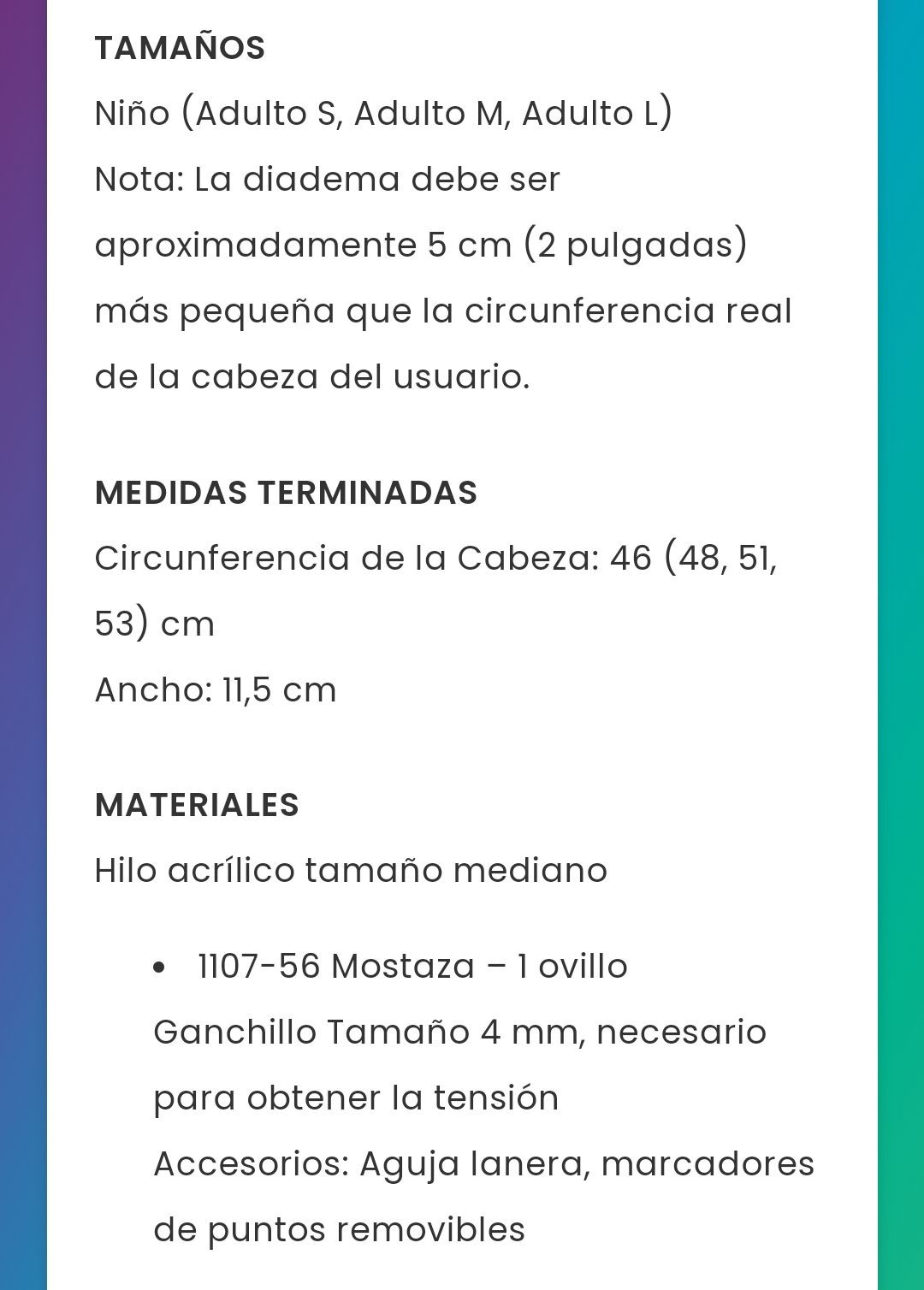 Diadema Punto Inglés en Crochet Patrón Gratis