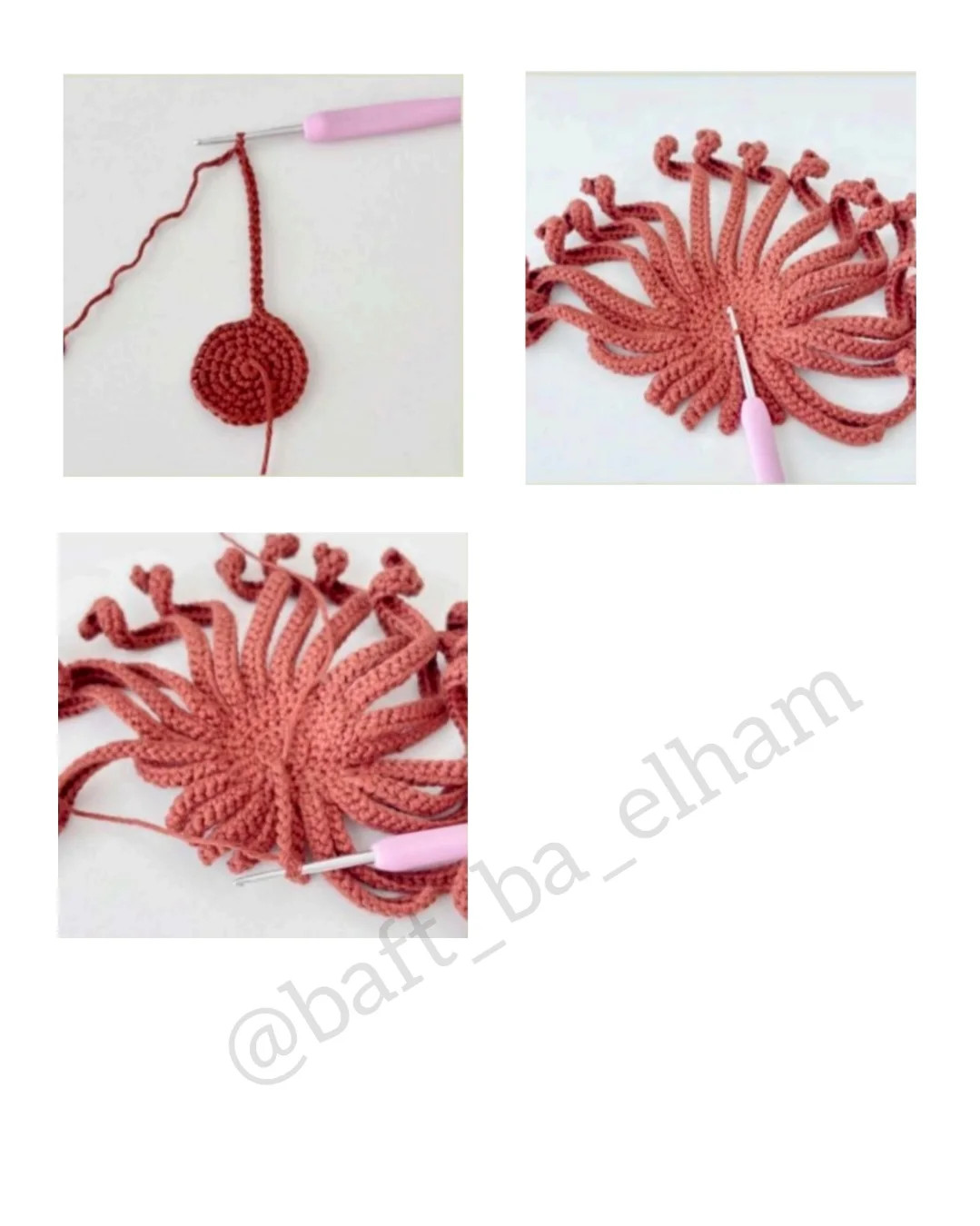 دستور بافت عروسک دخترانه با لباس حشره