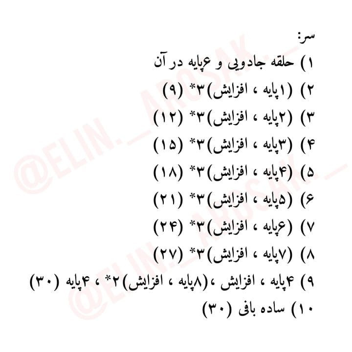 دستور بافت رایگان عروسک موشی