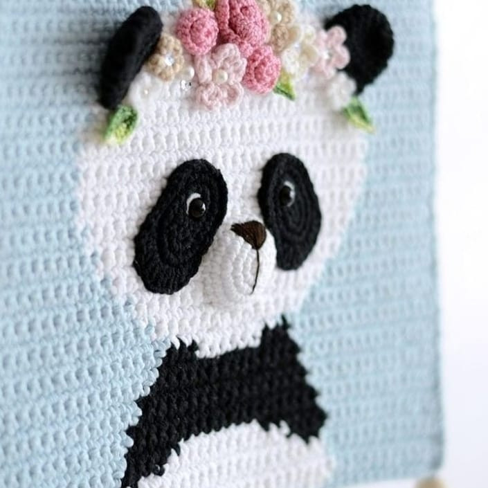 دستور بافت رایگان دیوار کوب پاندا