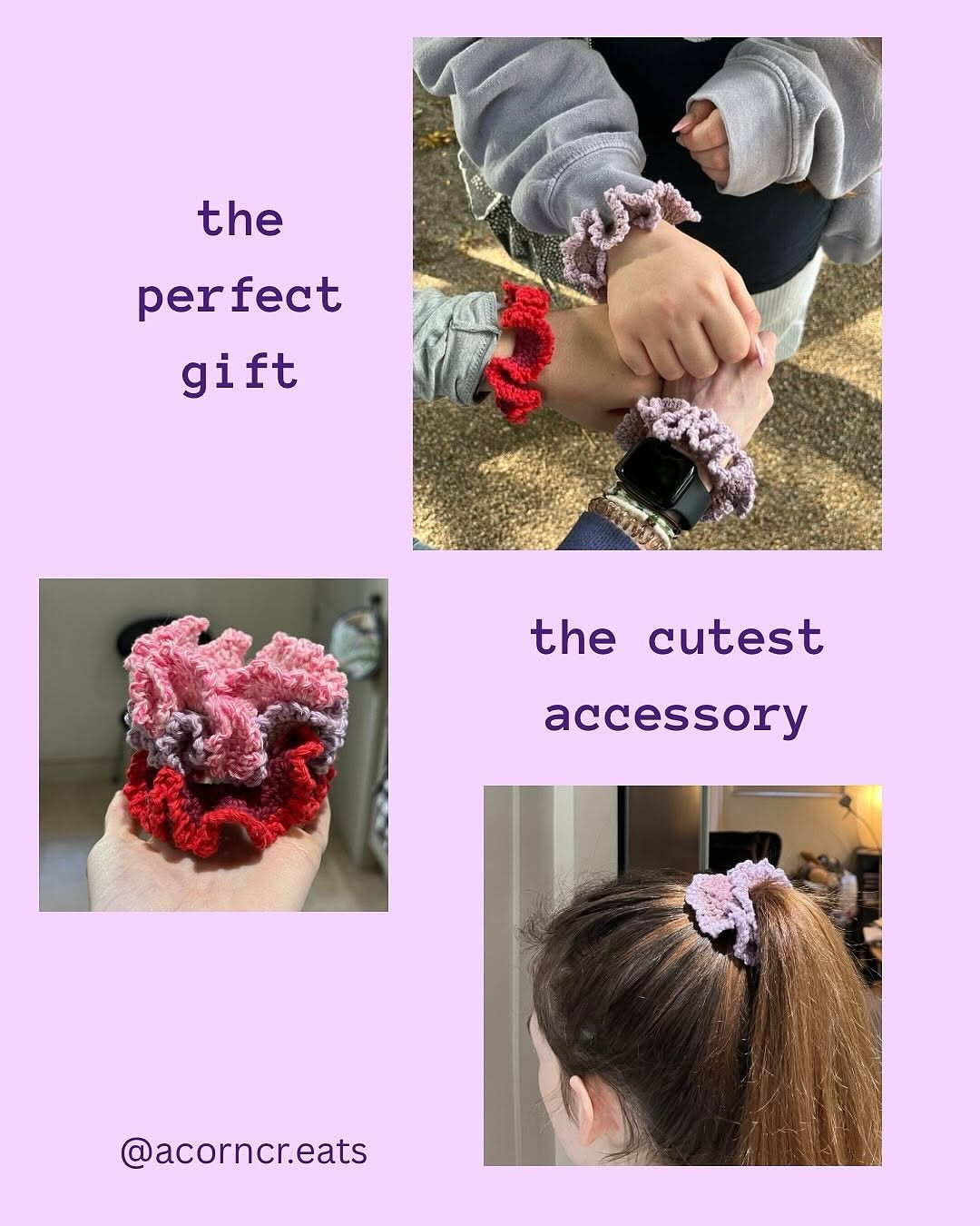 Easy Crochet Scrunchie Pattern for Beginners - Free Guide