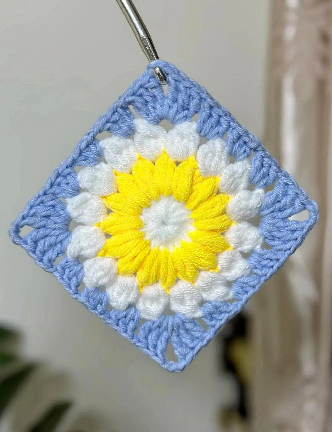 Floral Granny Square