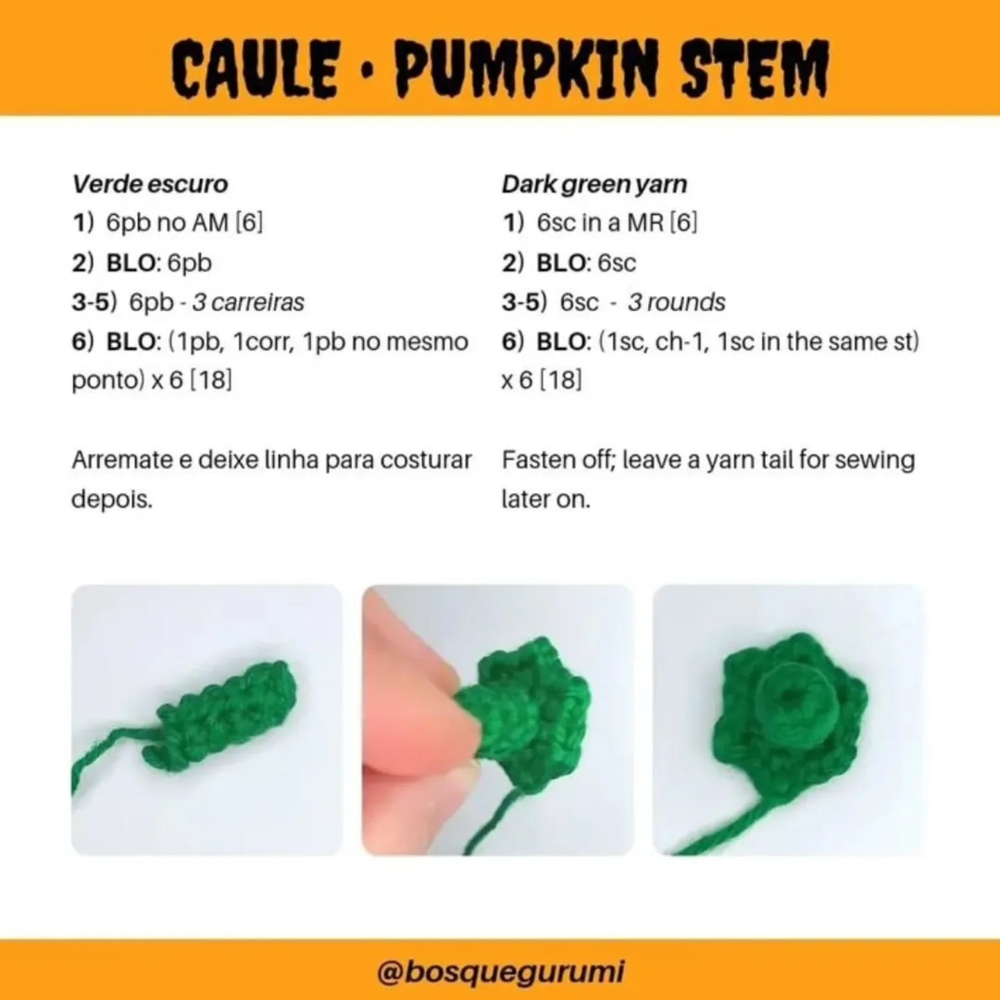 Free Crochet Pattern for Charming Amigurumi Pumpkins