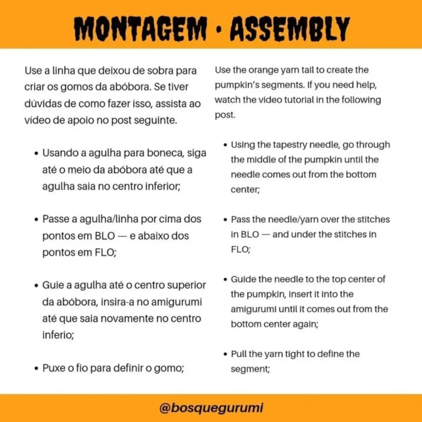 Free Crochet Pattern for Charming Amigurumi Pumpkins