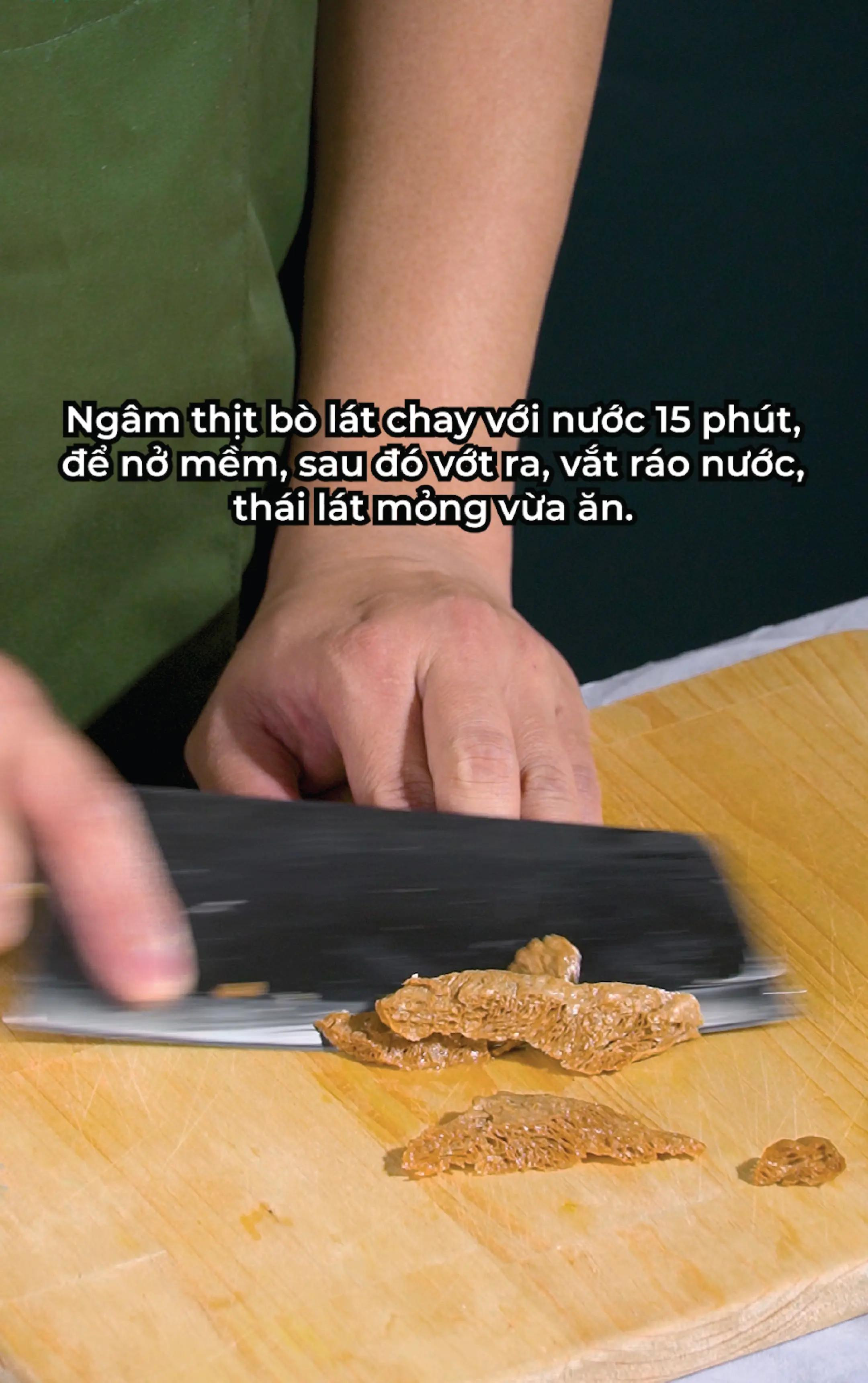 Gỏi Bò Né Thiên Lý Chay - Thanh Mát, Đậm Đà