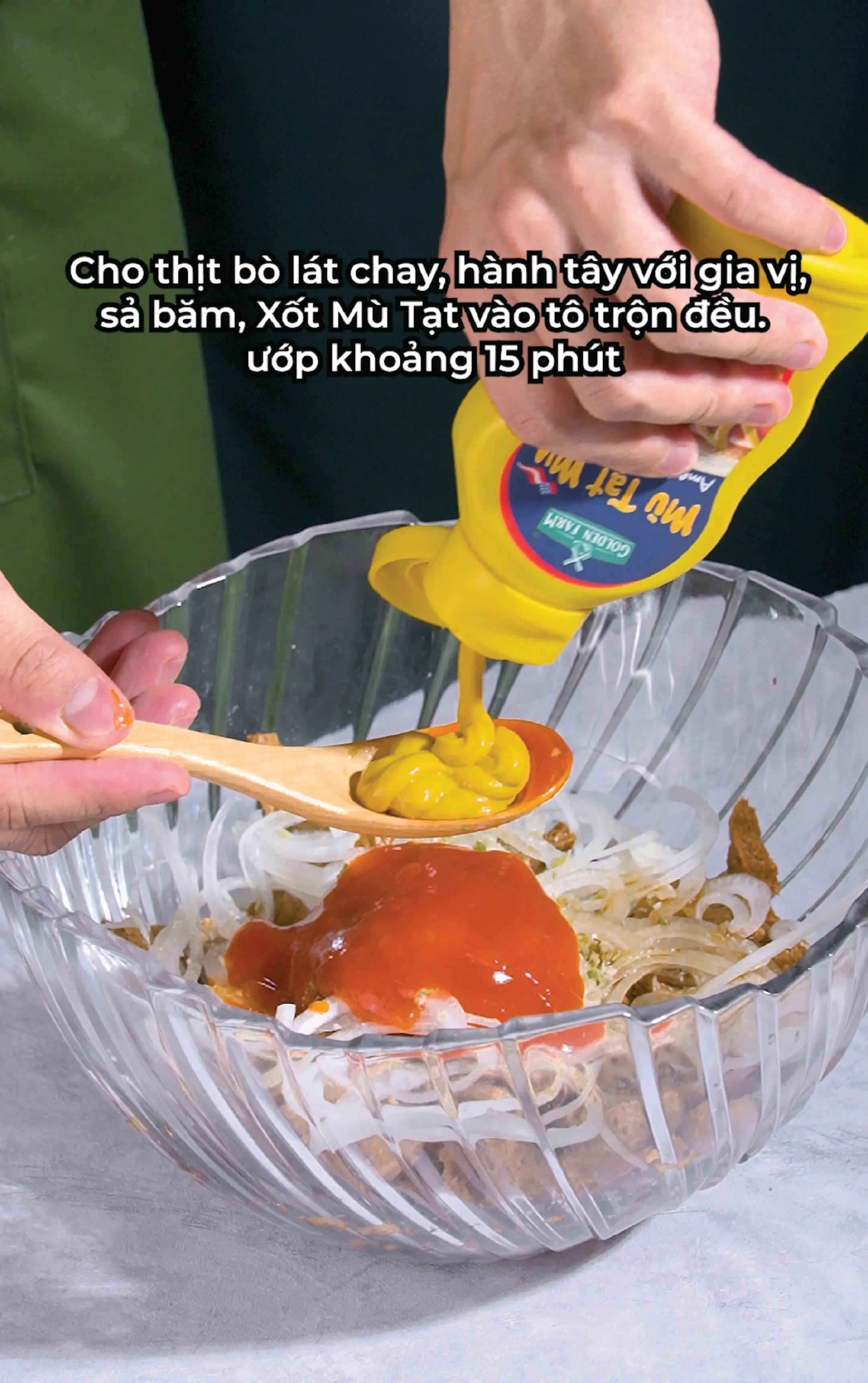 Gỏi Bò Né Thiên Lý Chay - Thanh Mát, Đậm Đà