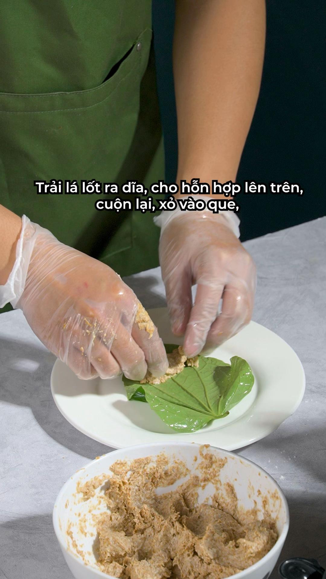 Gỏi Cuốn Lá Lốt Chay Đậm Đà Bơ Đậu Phộng