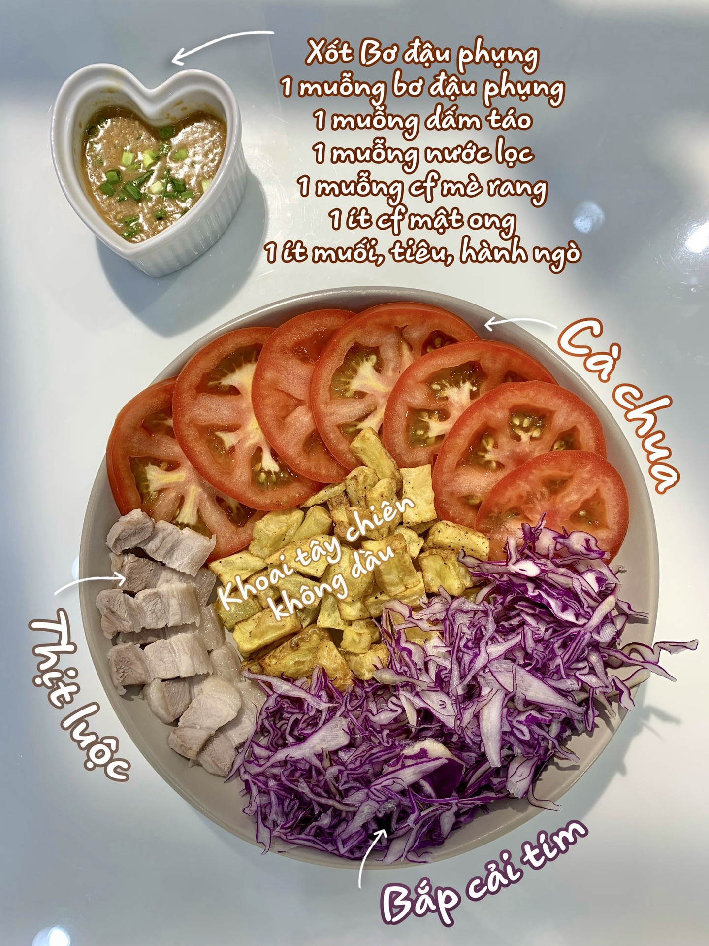 GỢI Ý 4 SALAD CẦU VỒNG HEALTHY CHO NGƯỜI ĐÓI ĐÊM 🌿